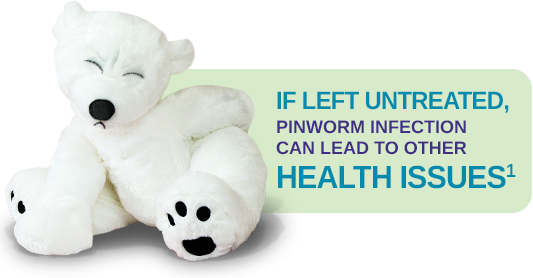 If left untreated, pinworm infection can lead to other health issues
